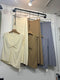 Ruched Up Shoulder Knot Tops With Skirts Sets